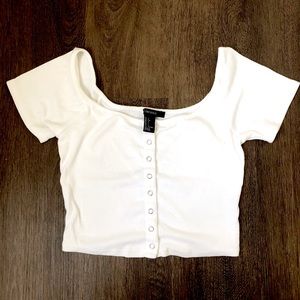 Forever 21 Crop Top / Size: L